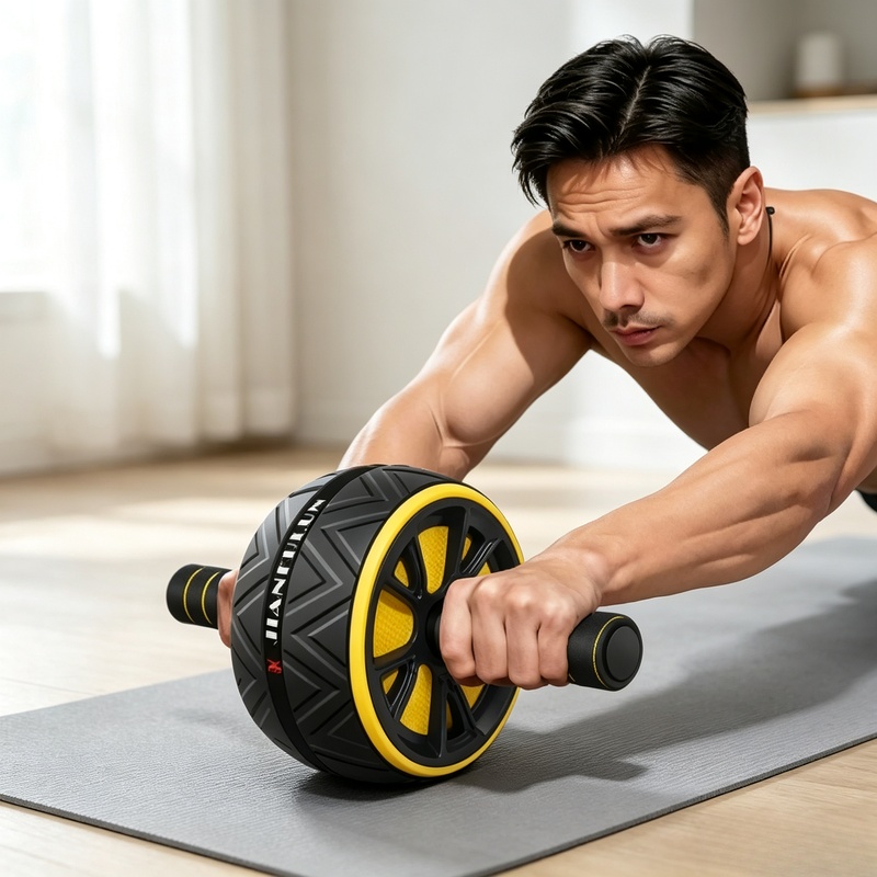Sports Equipment Meaning - Roda Abdominal com Empunhadura Antiderrapante, Treinador