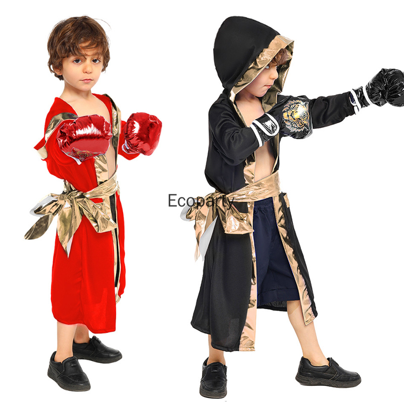 Boxing Glove Set - Roupão de Boxe Infantil para Meninos