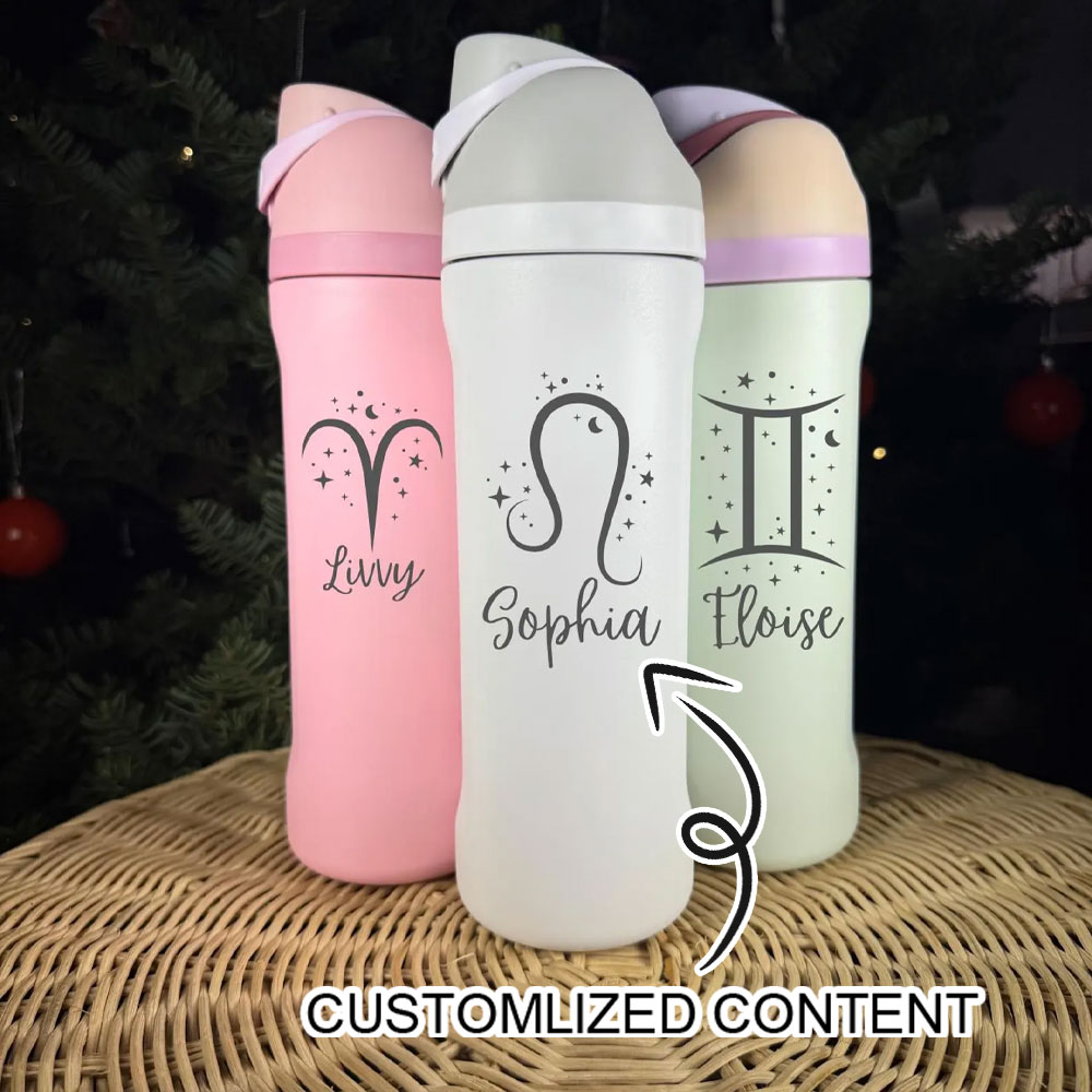 Name Sports Equipment - Garrafa de Água Isolada Personalizada com