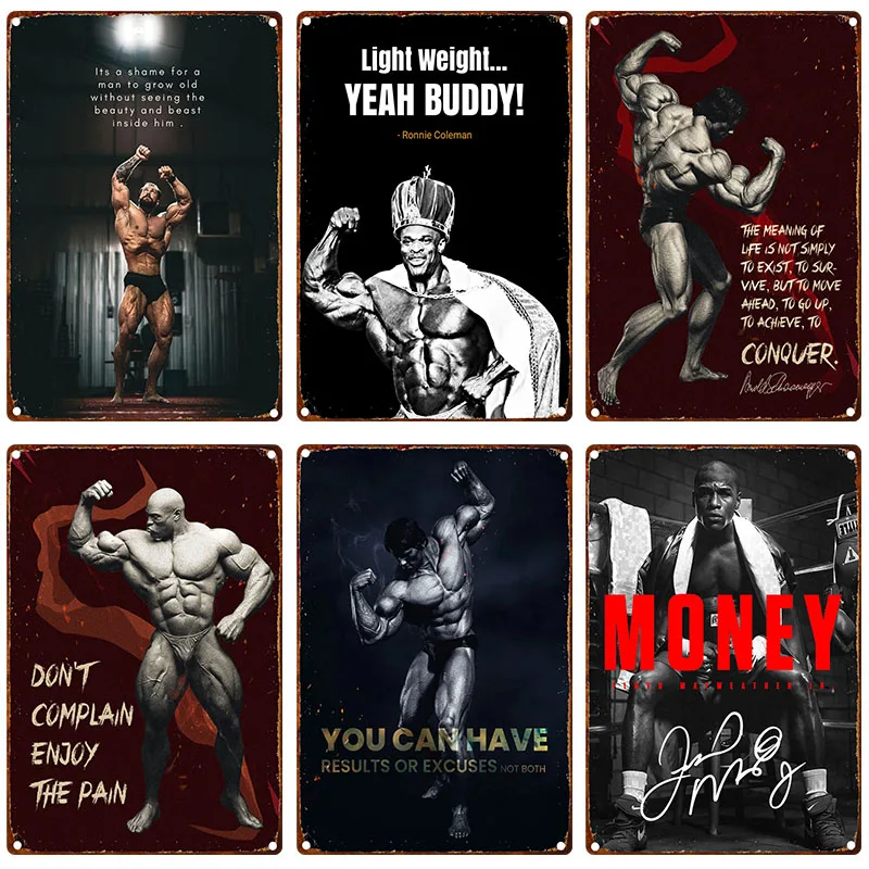 Sports Equipment Poster - Cartazes personalizados do sinal da lata