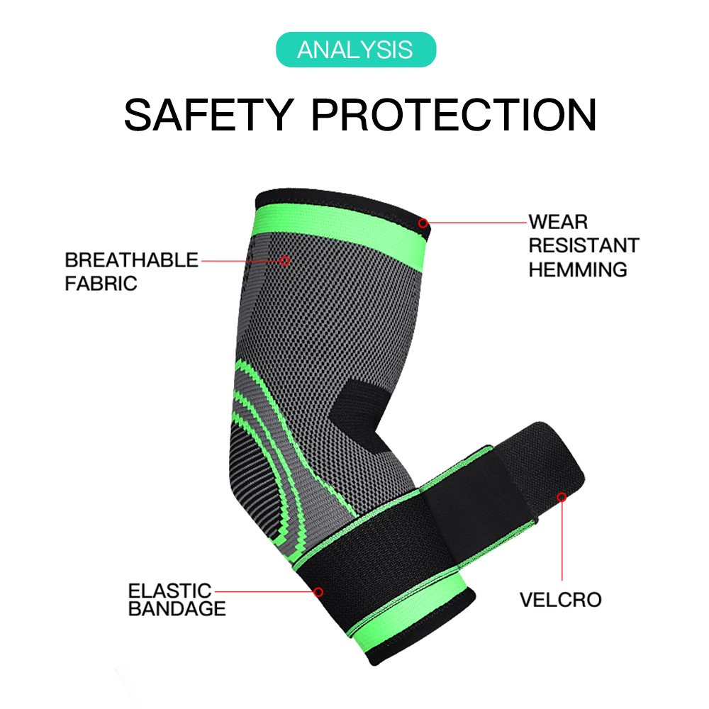 1pc suporte de braço manga de  - Tennis Elbow Brace avaliação e preço
