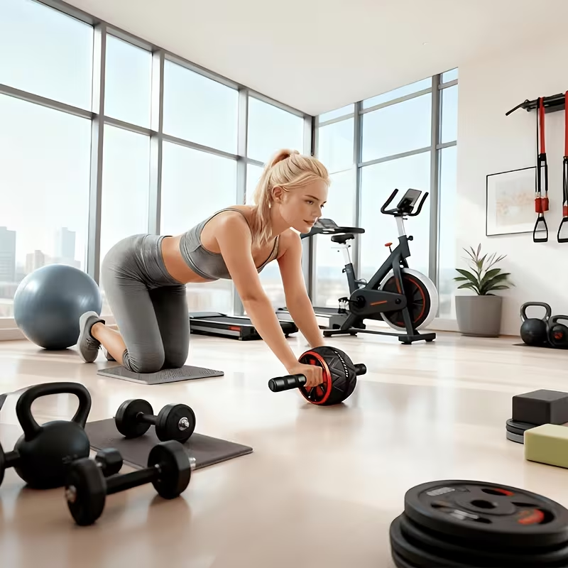 Roda Abdominal e Tapete para J - Sports Equipment Meaning avaliação e preço