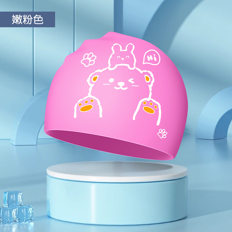 Touca de natação para crianças - Swim Cap Silicone avaliação e preço