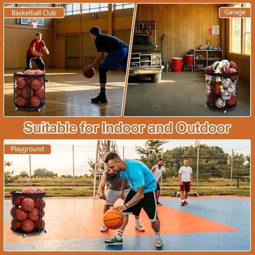 Carrinho Organizador de Bolas  - Sports Equipment Organizer Garage avaliação e preço