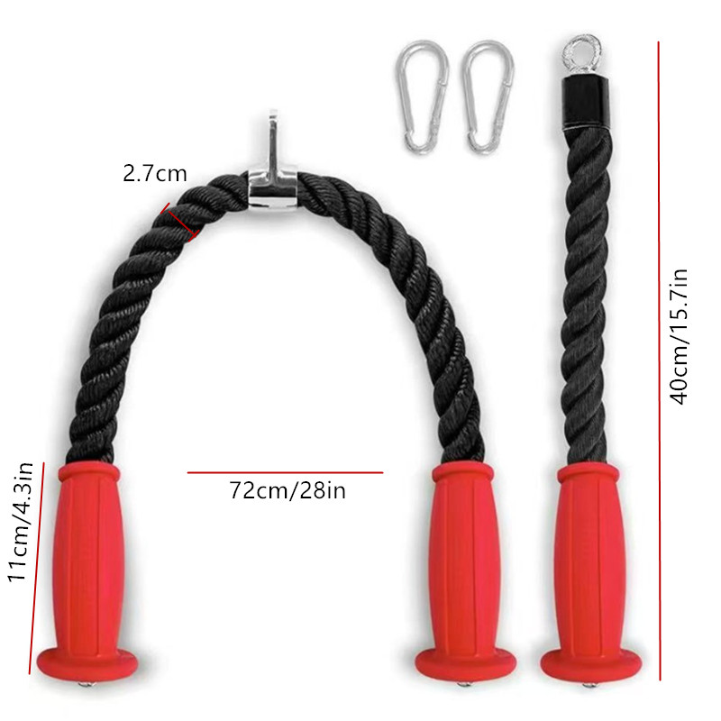 Cordas ergonômicas para trícep - Sports Equipment Meaning avaliação e preço
