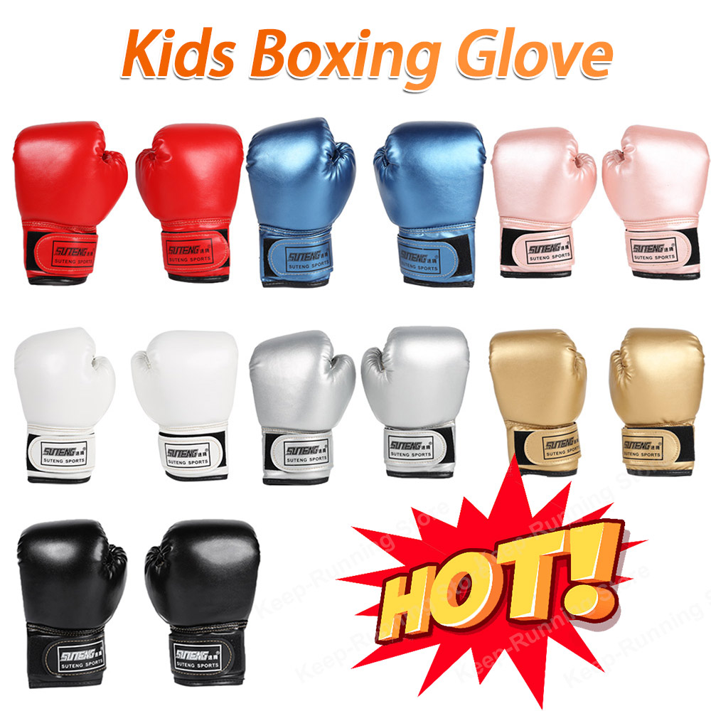 Crianças luvas de boxe júnior  - Boxing Glove Set avaliação e preço