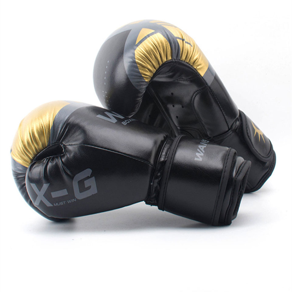 Luvas de couro para boxe, adul - Boxing Glove Set avaliação e preço