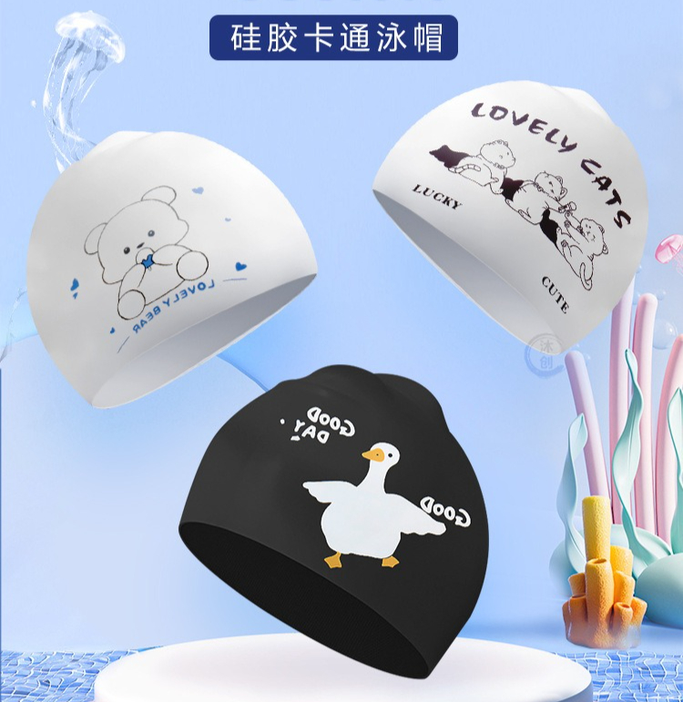 Touca de natação infantil de s - Swim Cap Silicone avaliação e preço