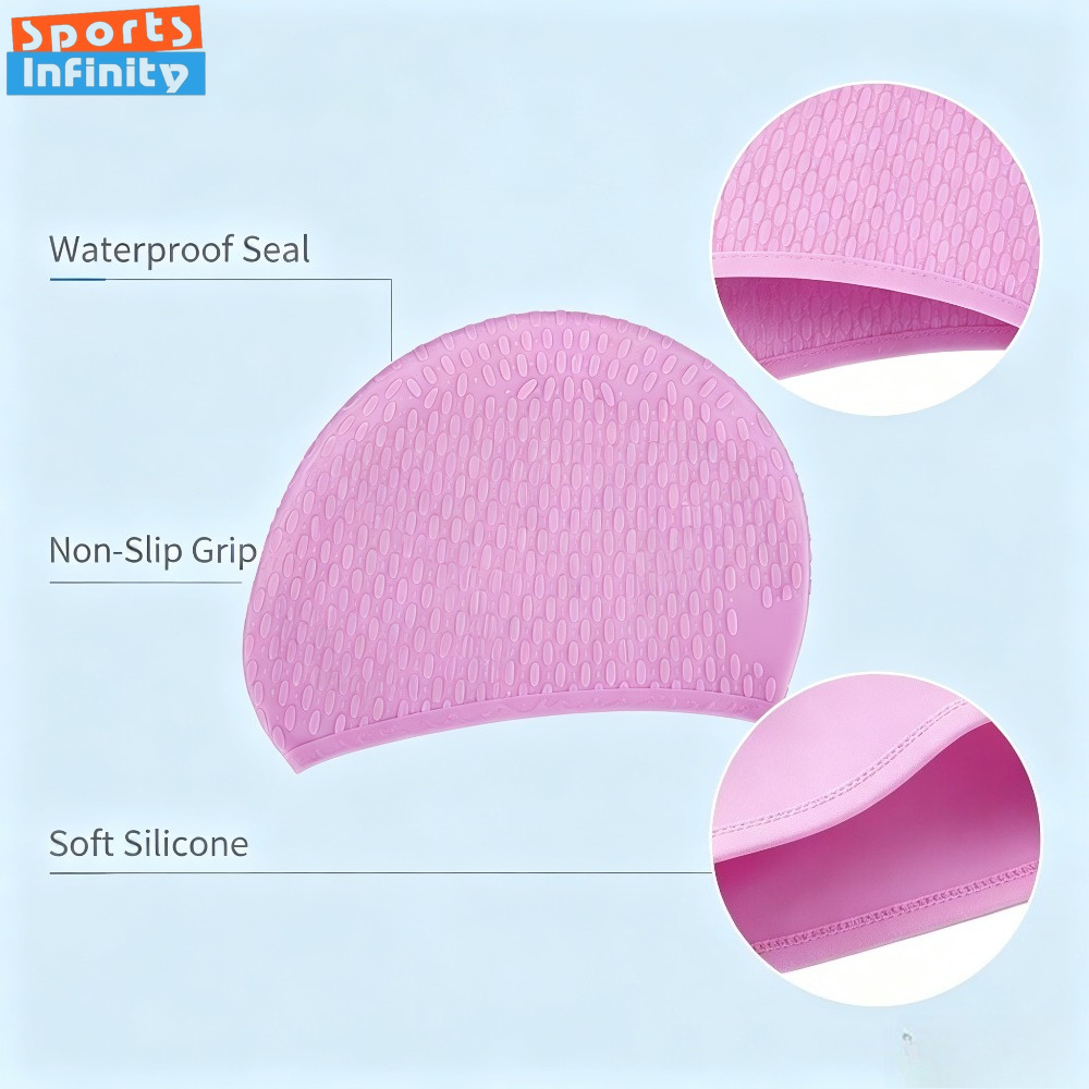 Touca de Natação de Silicone p - Swim Cap Silicone avaliação e preço