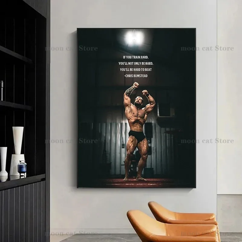 Pintura em tela chris bumstead - Sports Equipment Poster avaliação e preço