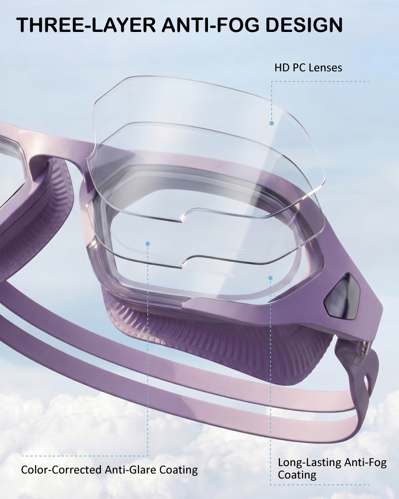 NOVO Conjunto de Óculos de Nat - Swim Cap Silicone avaliação e preço