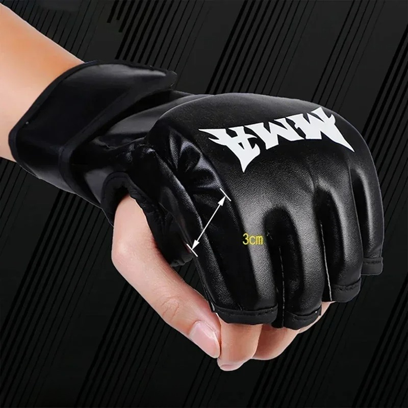 Luvas de Boxe Meio-Dedo MMA em - Boxing Glove Set avaliação e preço