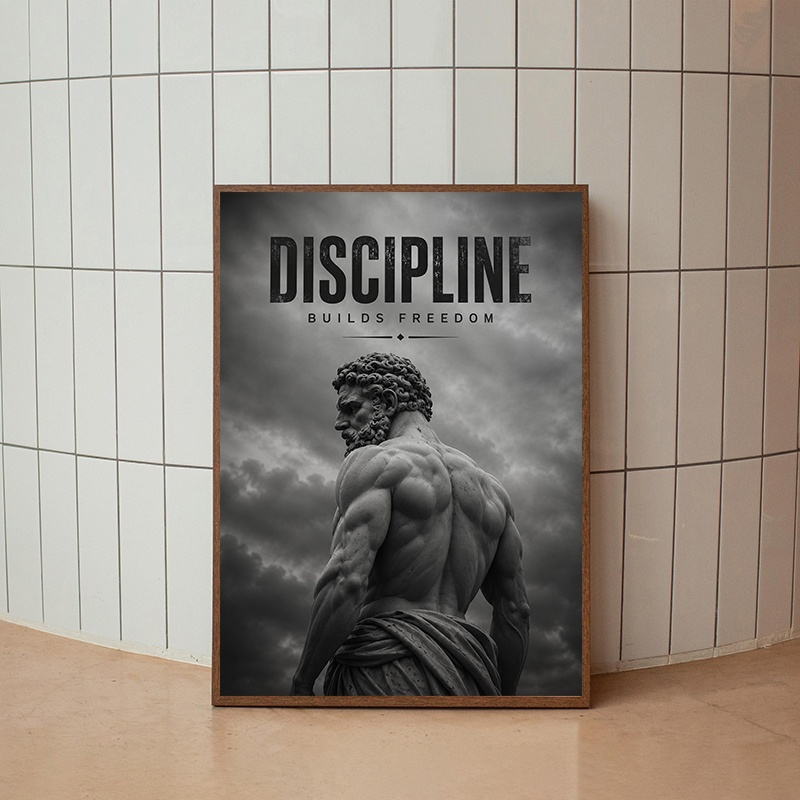 Pôster Motivacional Moderno de - Sports Equipment Poster avaliação e preço