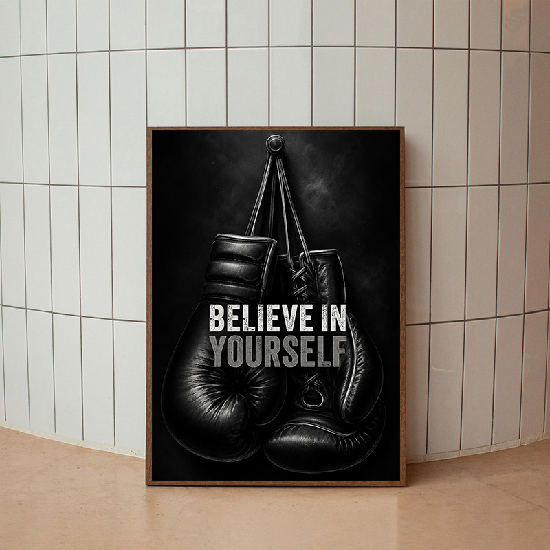 Pôster Motivacional Moderno de - Sports Equipment Poster avaliação e preço